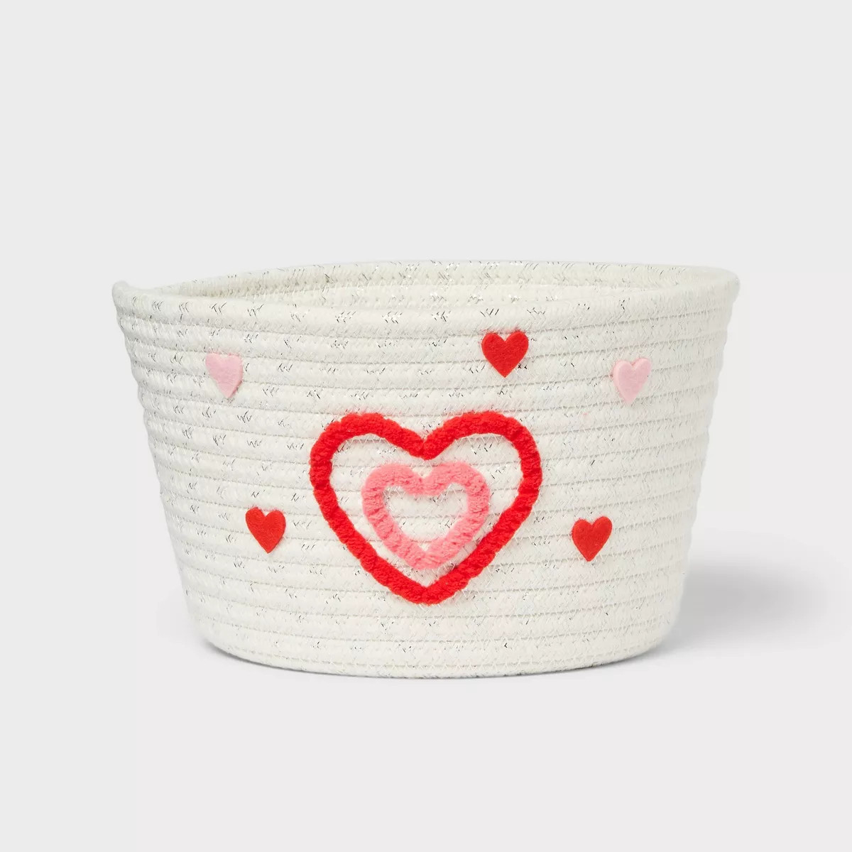 Heart Rope Valentine's Day Decorative Basket - Spritz™ | Target