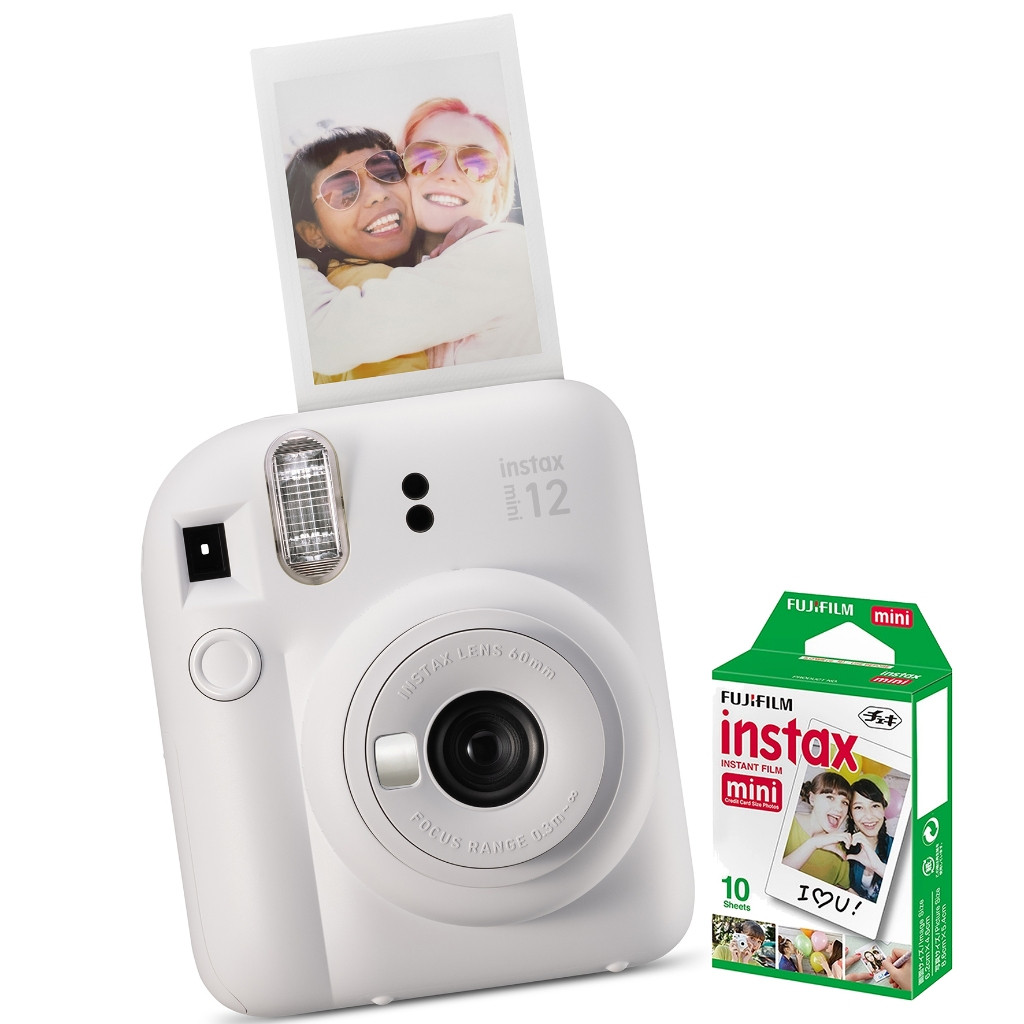 Câmera Instax Mini 12 + Filme 10 Fotos | Shopee (BR)