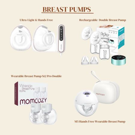 Breast pump options ( wearable and rechargeable )

#LTKbaby