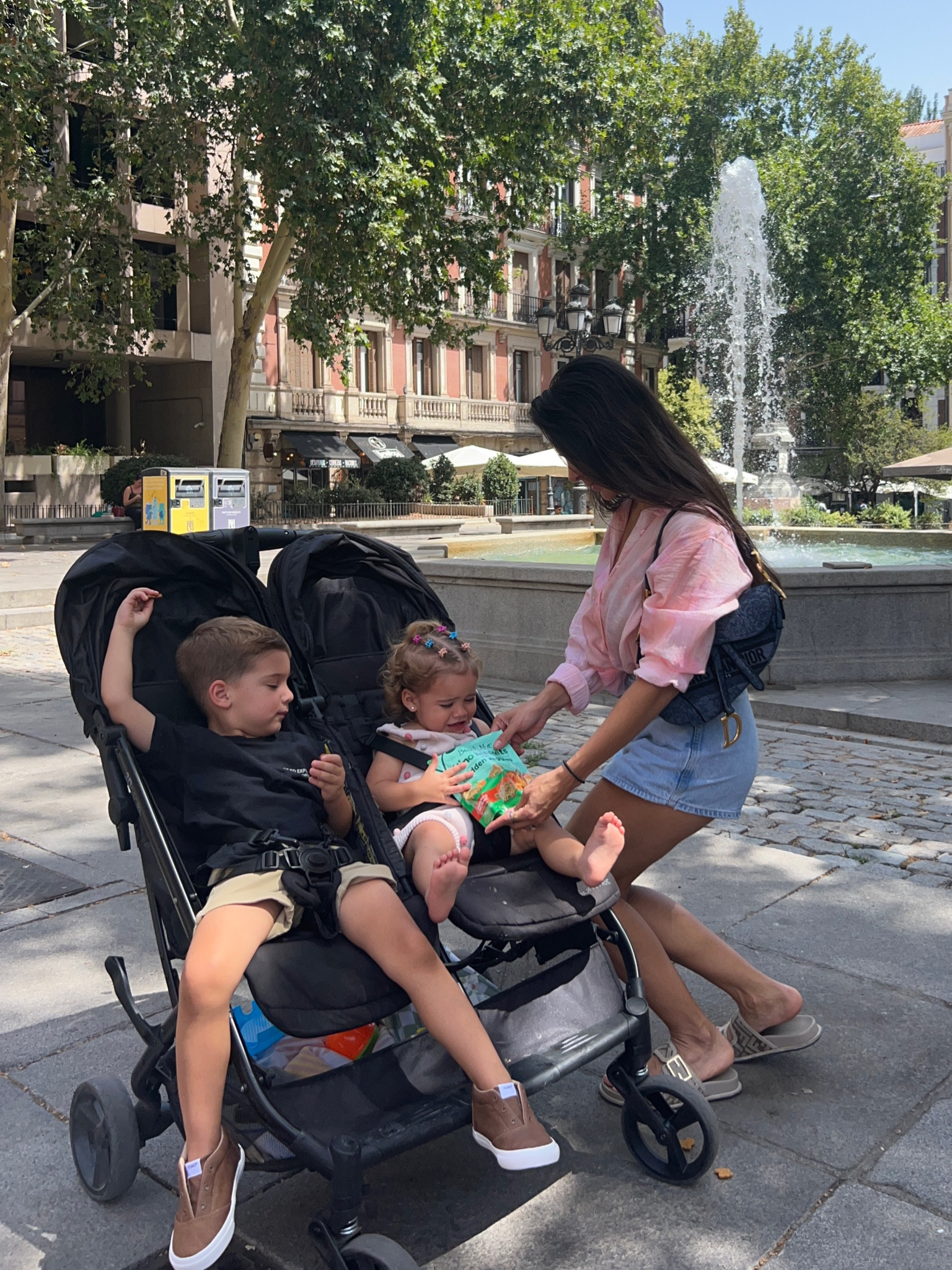 Toddler and baby double stroller from Amazon that we love! Folds small and is the most lightweight we could find! Has a lot of storage underneath and very inexpensive :) 

#LTKkids #LTKbaby #LTKfamily