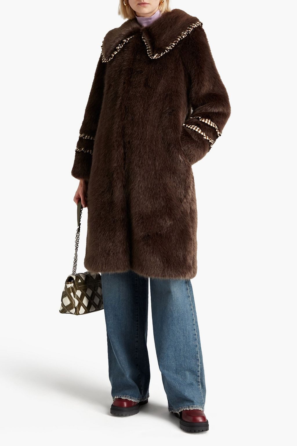 Brandy faux fur coat | The Outnet (US and CA)