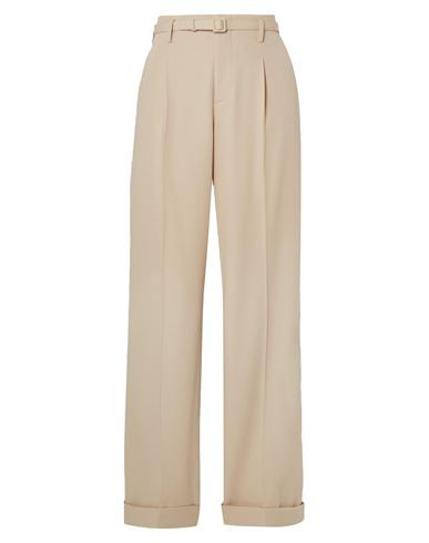 Ralph Lauren Collection Woman Pants Beige Size 12 Wool, Cow leather | YOOX (US)