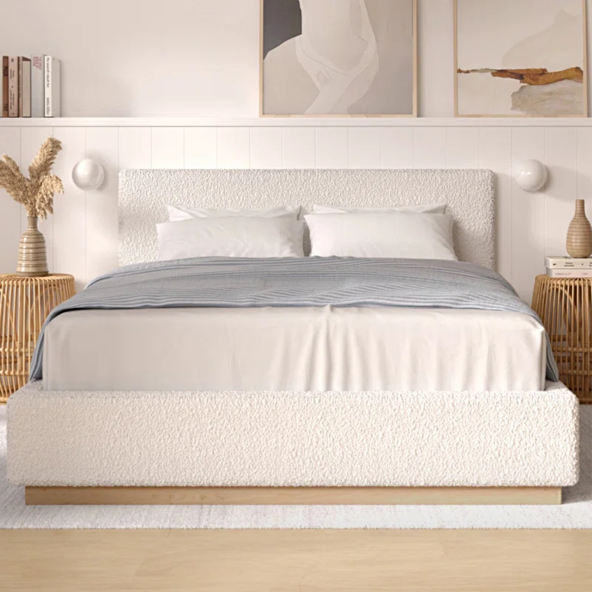 My new favorite upholster bed! I got this for my toddlers room. He is retiring his crib this week! I fell in love the wood detailing underneath. 

#LTKbaby #LTKkids #LTKhome