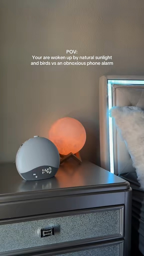 Start your day feeling refreshed with the Ecozy Sunrise Alarm Clock. It gradually brightens your room to simulate a natural sunrise, helping you wake up more gently. With customizable light settings, soothing sounds, and a modern design, it’s the perfect addition to any bedside table.

#Ecozy #SunriseAlarmClock #SleepTech #MorningRoutine #BedroomEssentials #AmazonFinds #Ad

#LTKgrwm #LTKmorningroutine #LTKHome