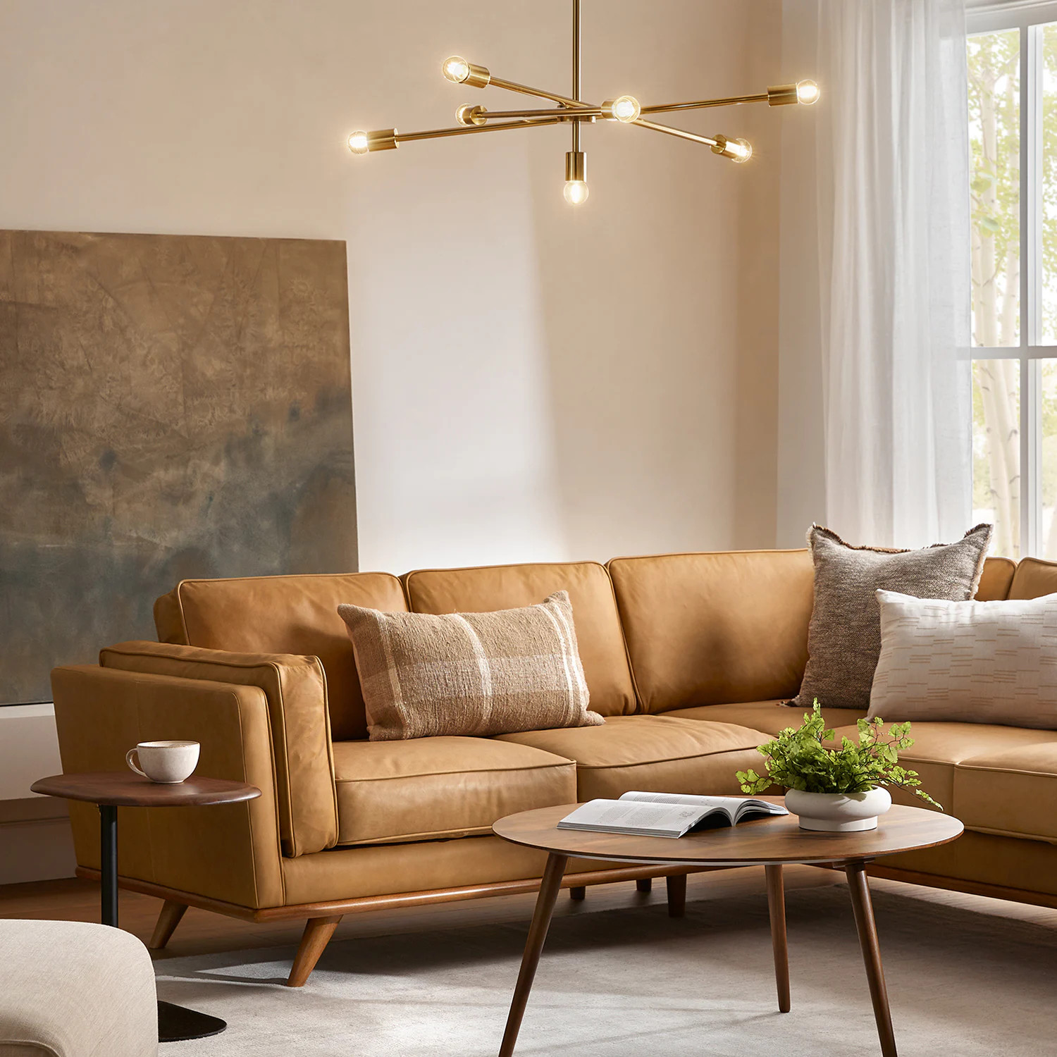 Cadza Chandelier - Brass | Article