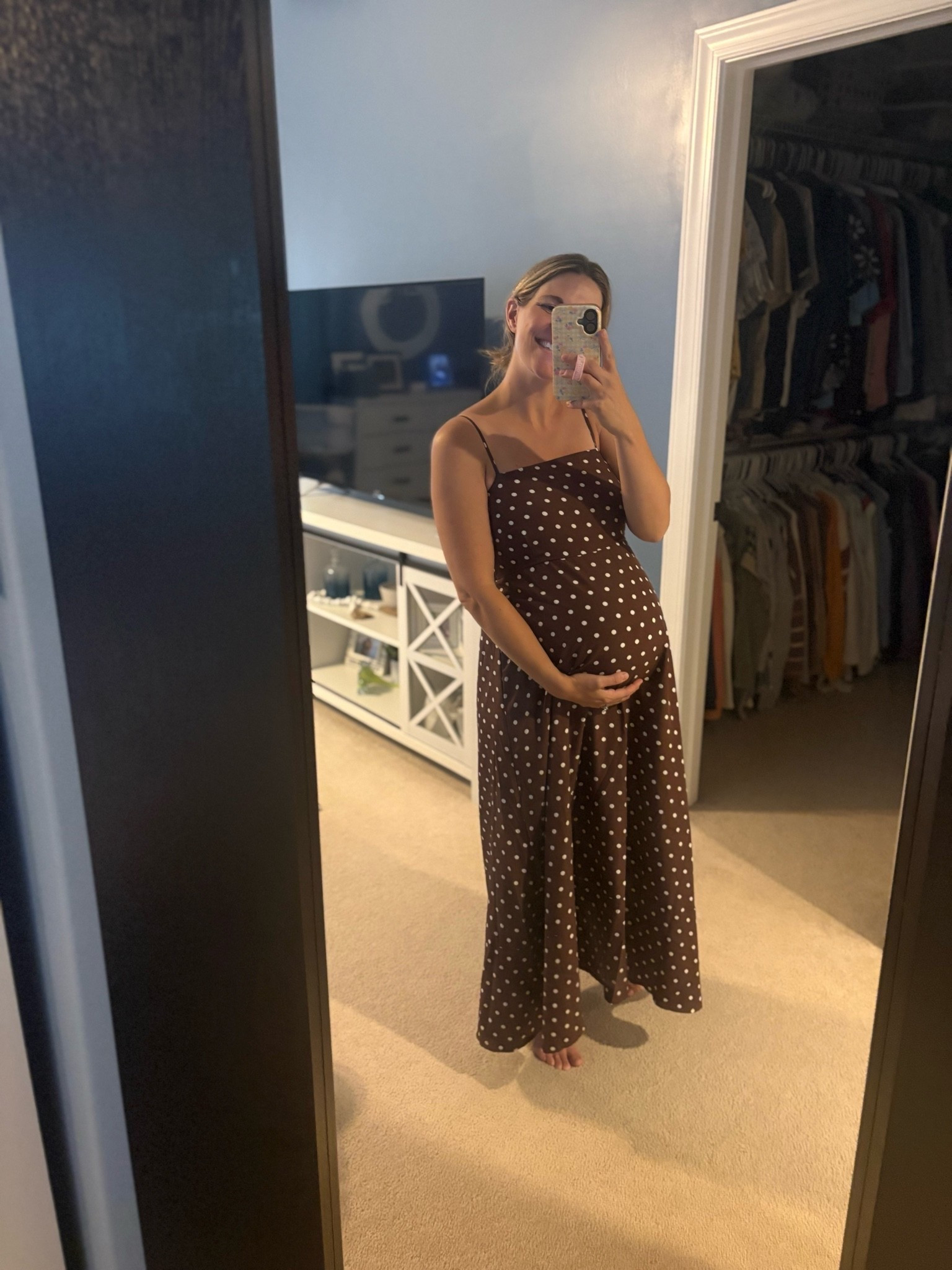 This dress is everything and such a good price! 🤎

#LTKBump #LTKmomlife #LTKootd