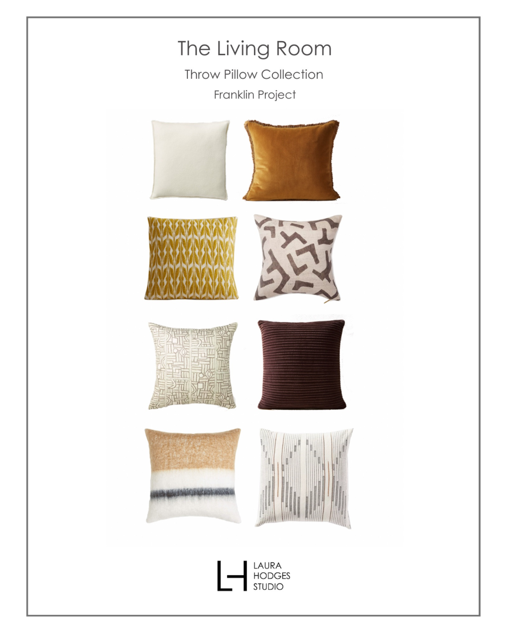 Throw pillows are the best accessory!