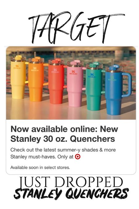 New at Target Stanley quenchers in new colors ✨

#LTKTravel #LTKFindsUnder50 #LTKHome
