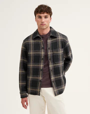 Twill Shirt-Jacket in Broken Plaid | Madewell