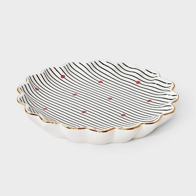Scallop Heart Tray - A New Day™ Black | Target
