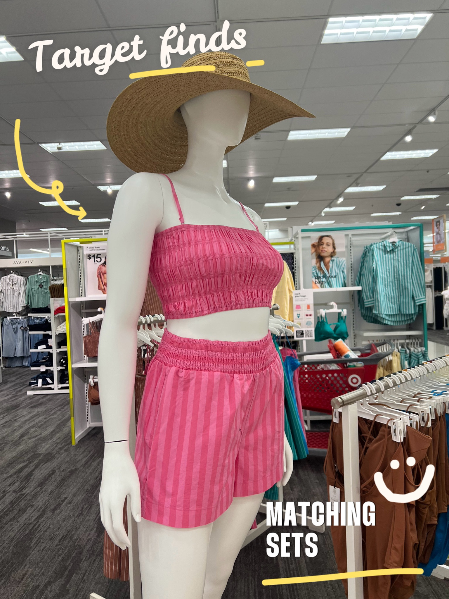 Be ready for spring break with these new collection in target 

• I am obsessed with the bright colors for
the spring, specially this tone of pink which suits my skin and it's my favorite
Price is amazing each of this pieces only for $15

Swimsuits have an extra 20% off!!!



#LTKswim #LTKSpringSale #LTKfindsunder50