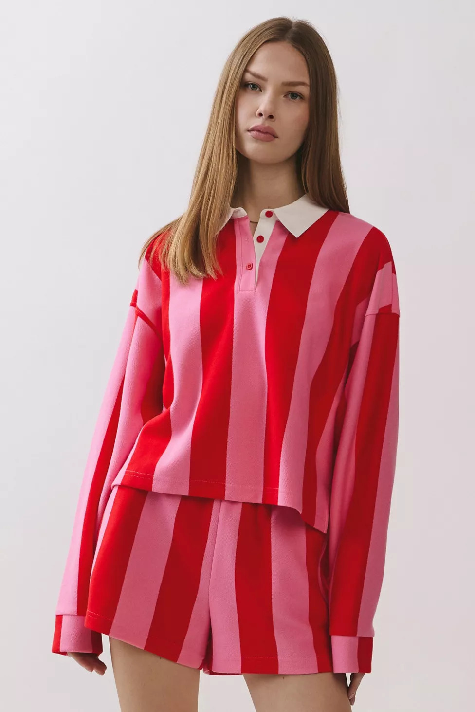 Personal Code Atlas Striped Rugby Top | Urban Outfitters (US and RoW)