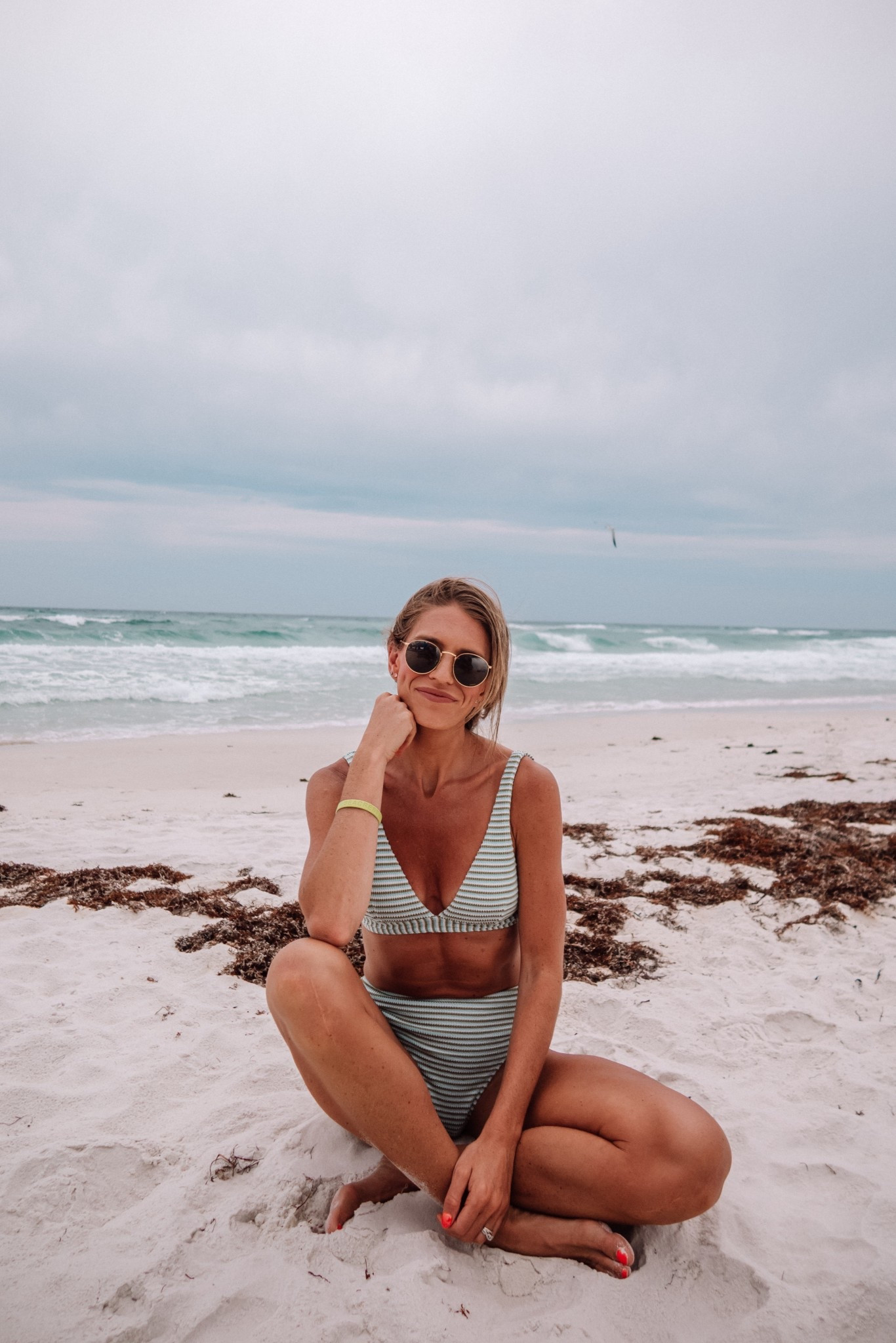 Wearing my true size medium 

#LTKSwim