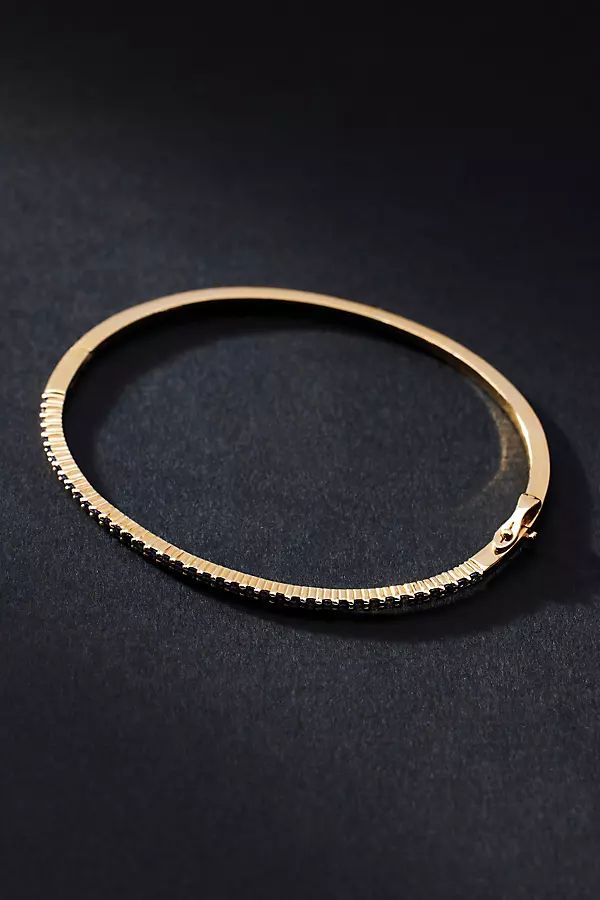 Rachel Reid Jewelry Blue Sapphire Bangle Bracelet | Anthropologie (US)