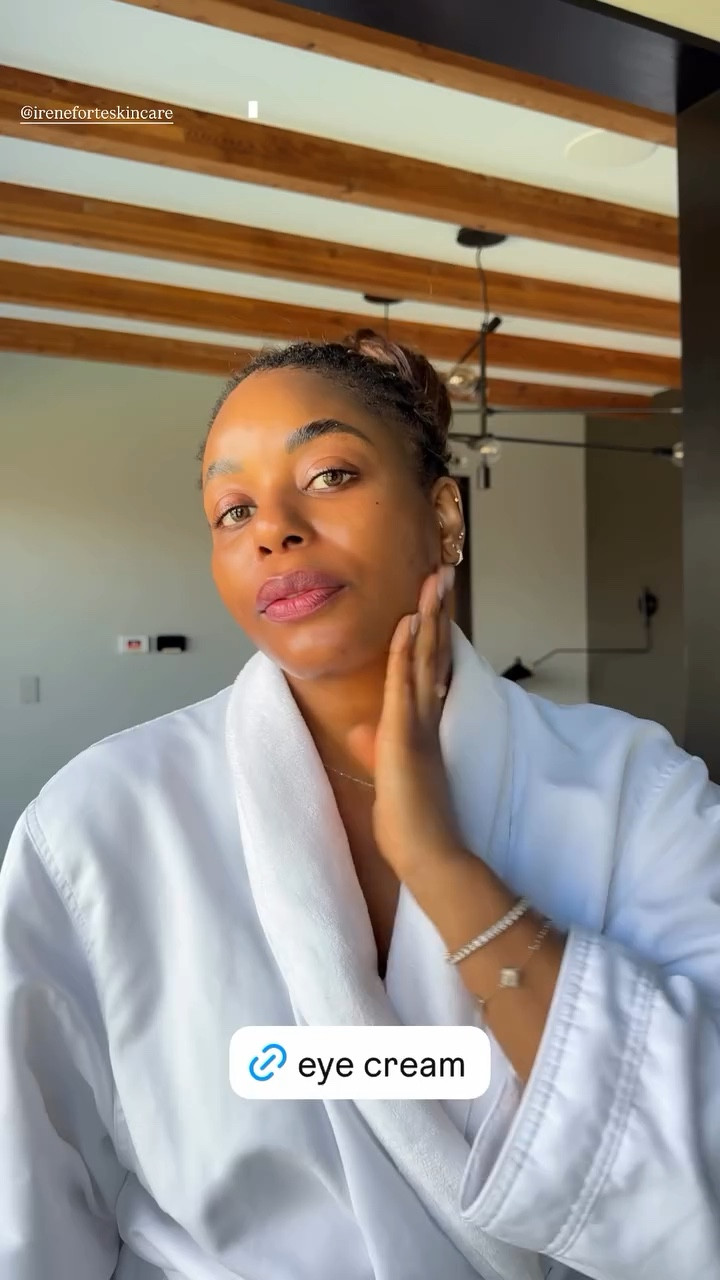 I have dry eye so I’ve been using this eye cream from Irene Forte rejuvenating eye cream and it’s been a game changer. So hydrating and perfect for anti-aging. Cannot recommend this skincare product enough! … For more links to spring outfits 2026, country concert outfits, spring dresses, date night outfits, vacation outfits beach, business casual workwear, work outfts, travel outfits, follow me on LTK! ✨


#LTKOver40 #LTKgrwm #LTKselfcare