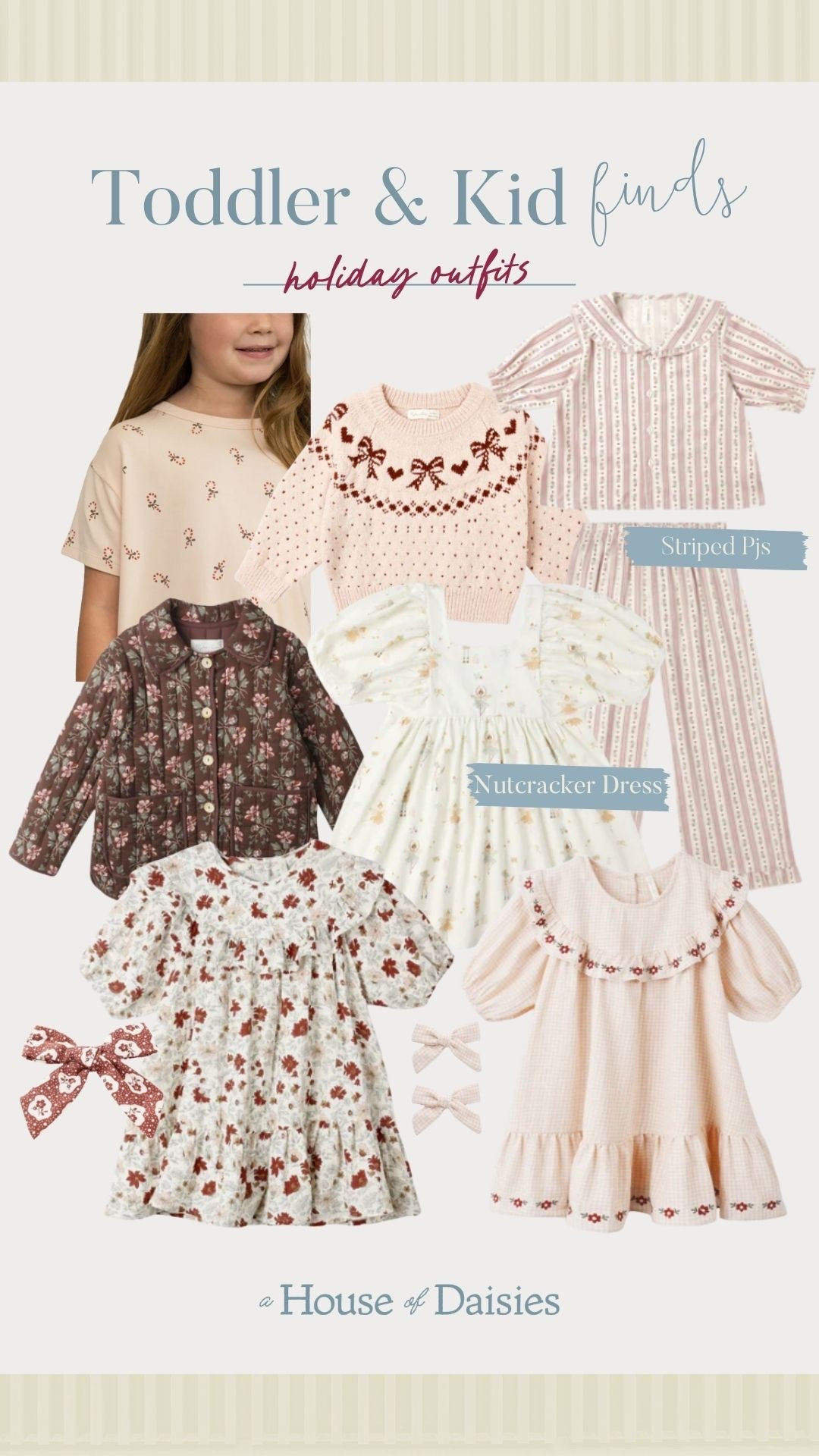 Family photo outfits, Christmas outfits, Christmas dresses, toddler Christmas pjs 

#LTKKids #LTKFindsUnder50 #LTKHome