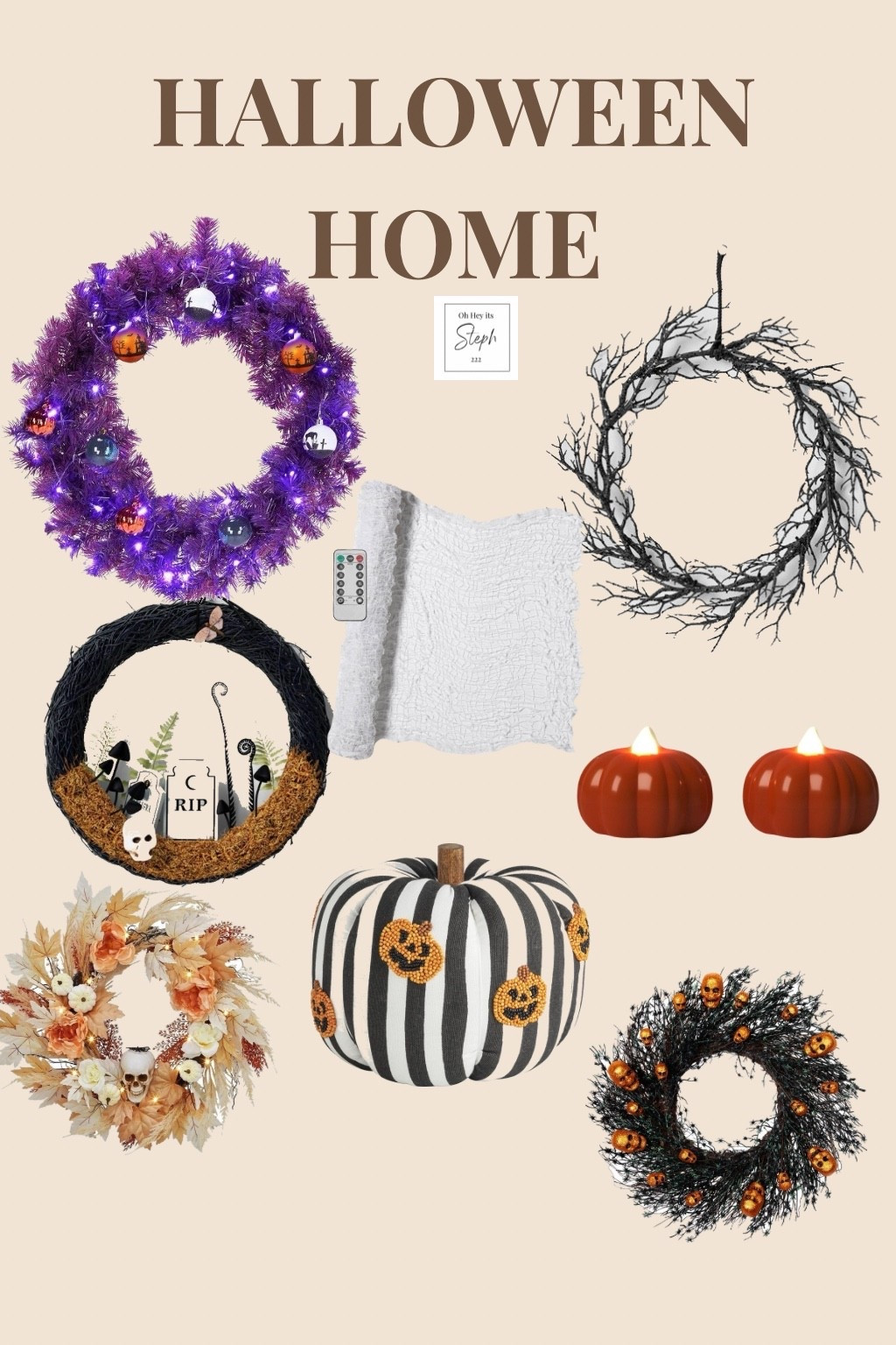 Last minute Halloween home items 

#LTKFindsUnder50 #LTKStyleTip #LTKHalloween