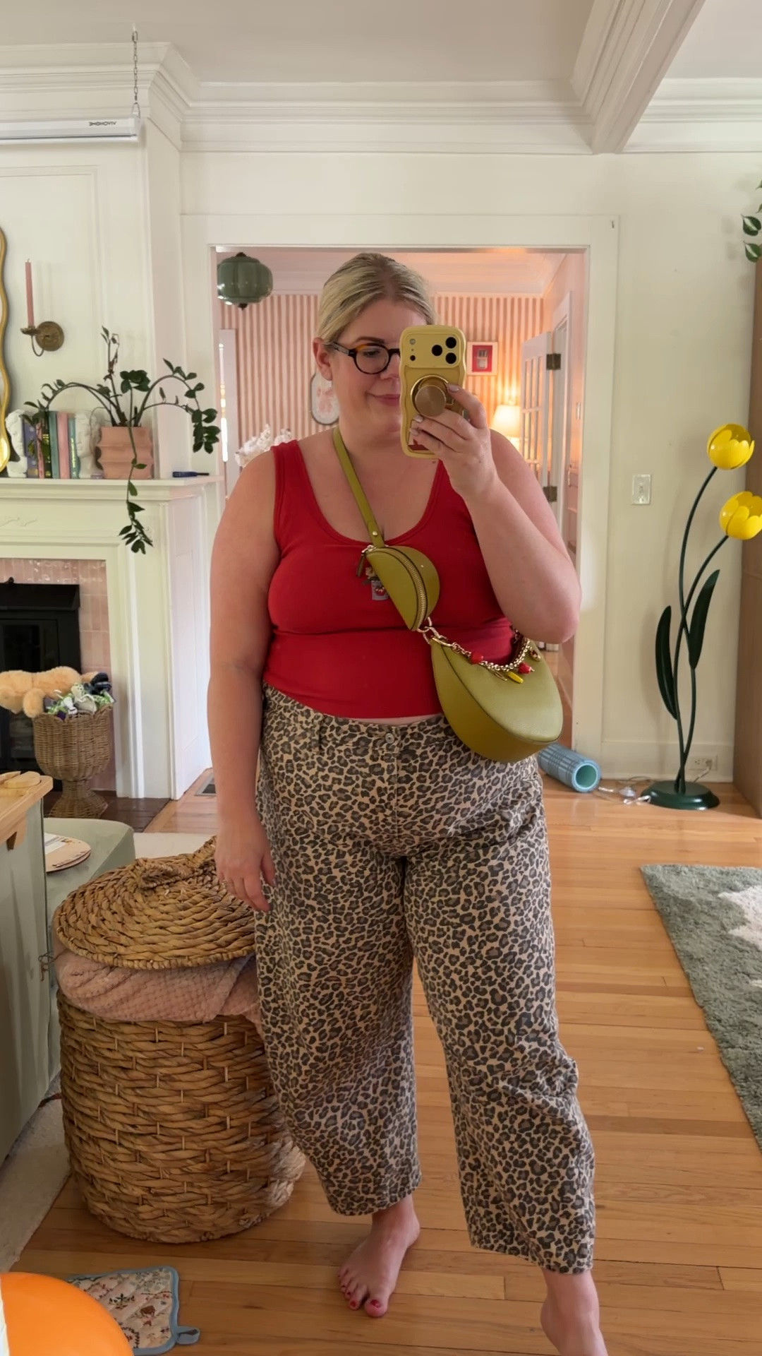 Kate Spade Duo bag with fruit bag chain
