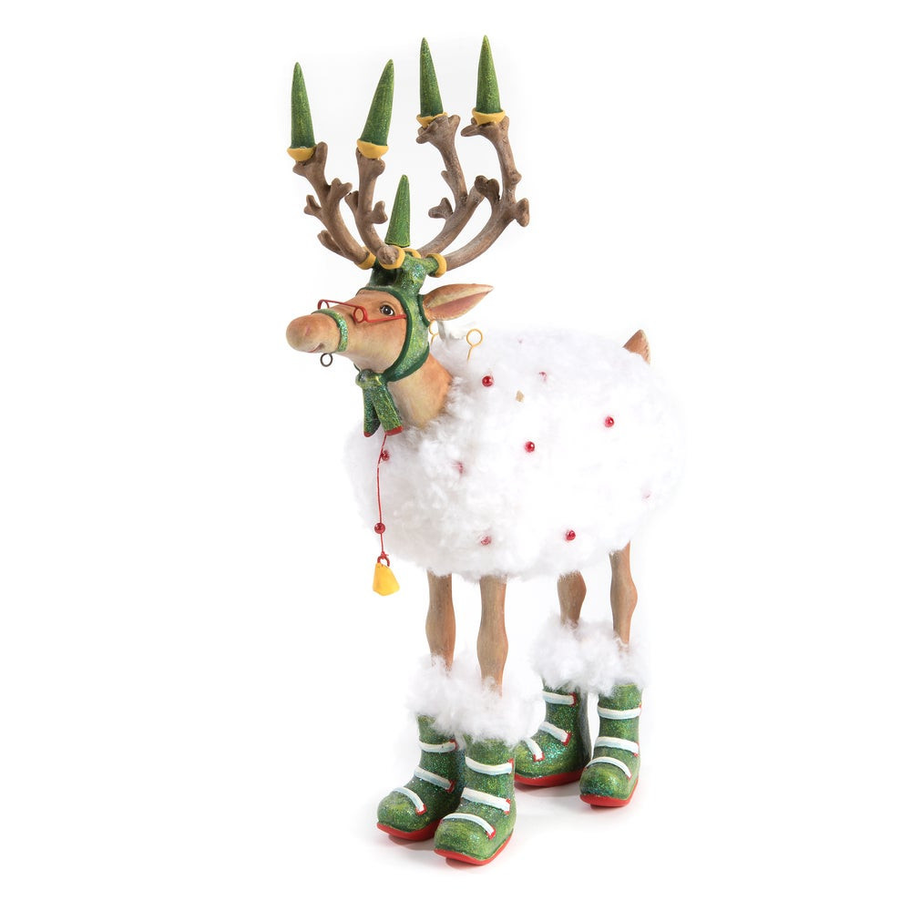 Patience Brewster Dash Away Blitzen Reindeer Figure | MacKenzie-Childs