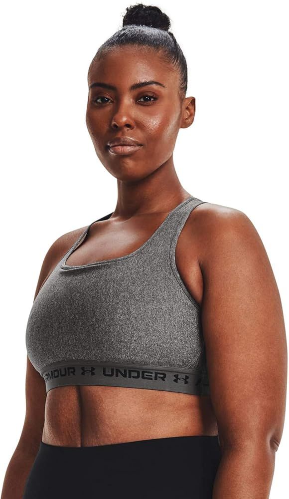 Under Armour Women’s Crossback Mid Impact Sports Bra | Amazon (US)