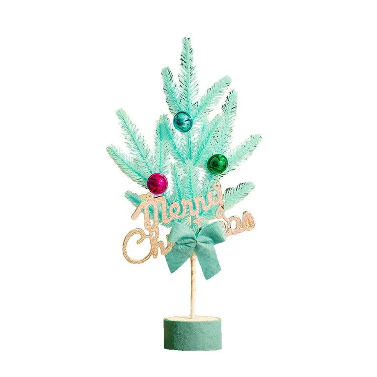 Small Buffalo Check Plaid Christmas Tree, Mini Christmas Tree Artificial Mini Tabletop Christmas ... | Walmart (US)