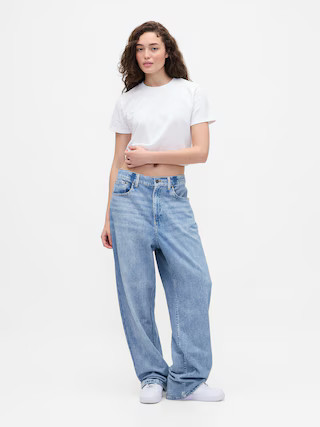 Gap × BÉIS Knit Denim Baggy Jeans | Gap (US)