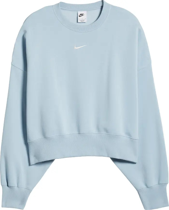 Nike Phoenix Fleece Crewneck Sweatshirt | Nordstrom | Nordstrom