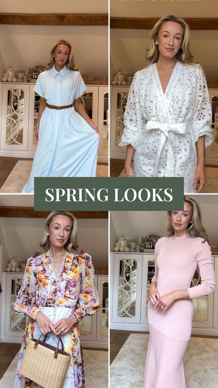 AD Gifted // Spring outfits and dresses including florals and broderie 

#LTKeurope #LTKSeasonal