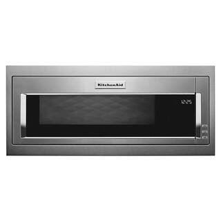 KitchenAid 1.1 cu. ft. Built-In with Sensor Cooking Microwave in Stainless Steel-KMBT5011KSS - Th... | The Home Depot