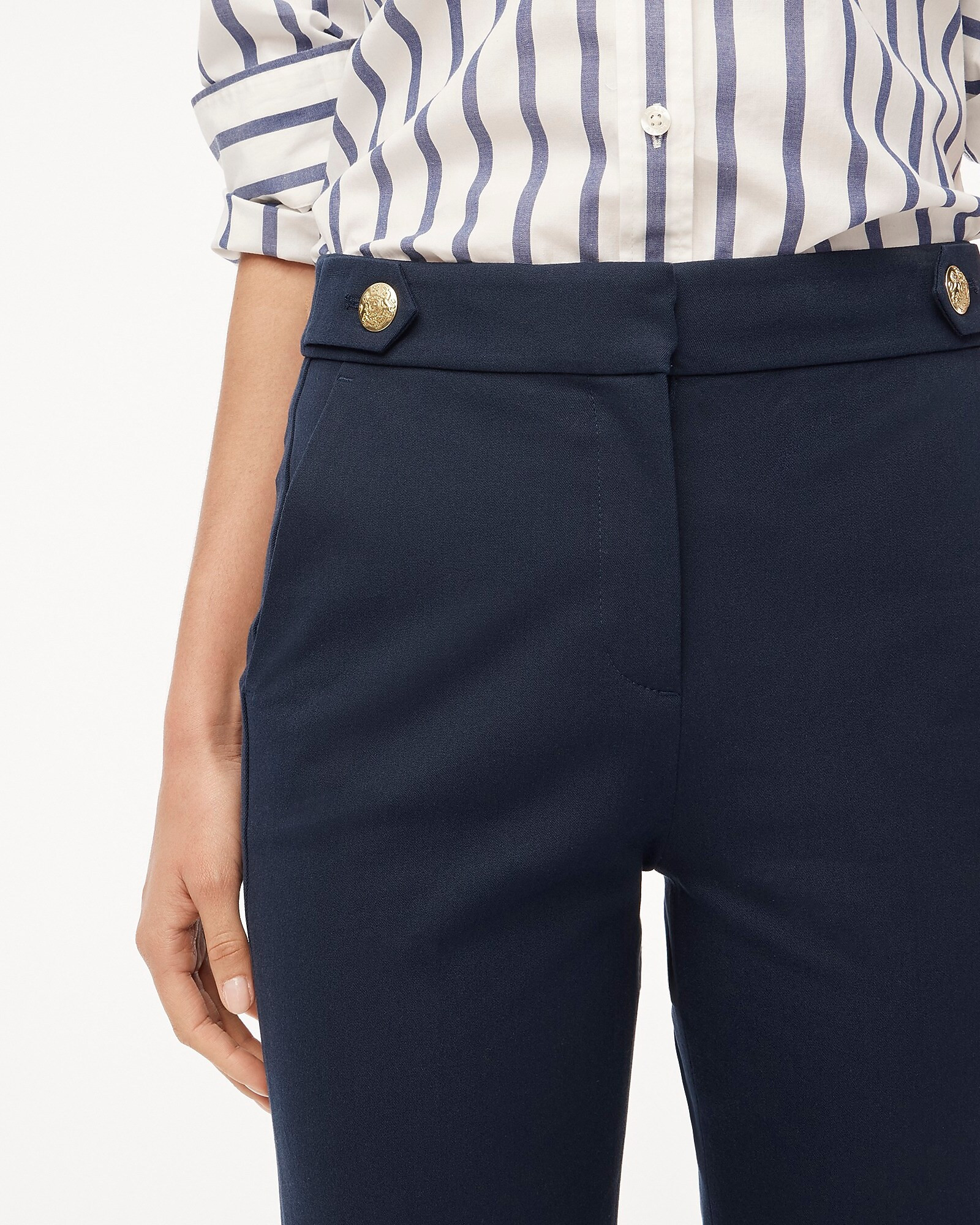 Cropped wide-leg sailor pant | J.Crew Factory