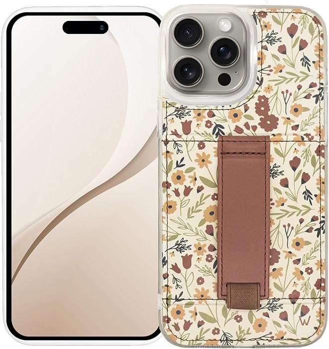 Walli Cases for iPhone 16 Pro Case Aesthetic Wallet Phone Case Card Holder, Securely Holds up to ... | Amazon (US)