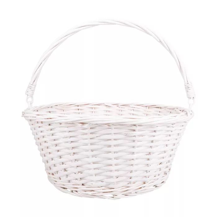 14.5" Willow Easter Basket White - Spritz™ | Target