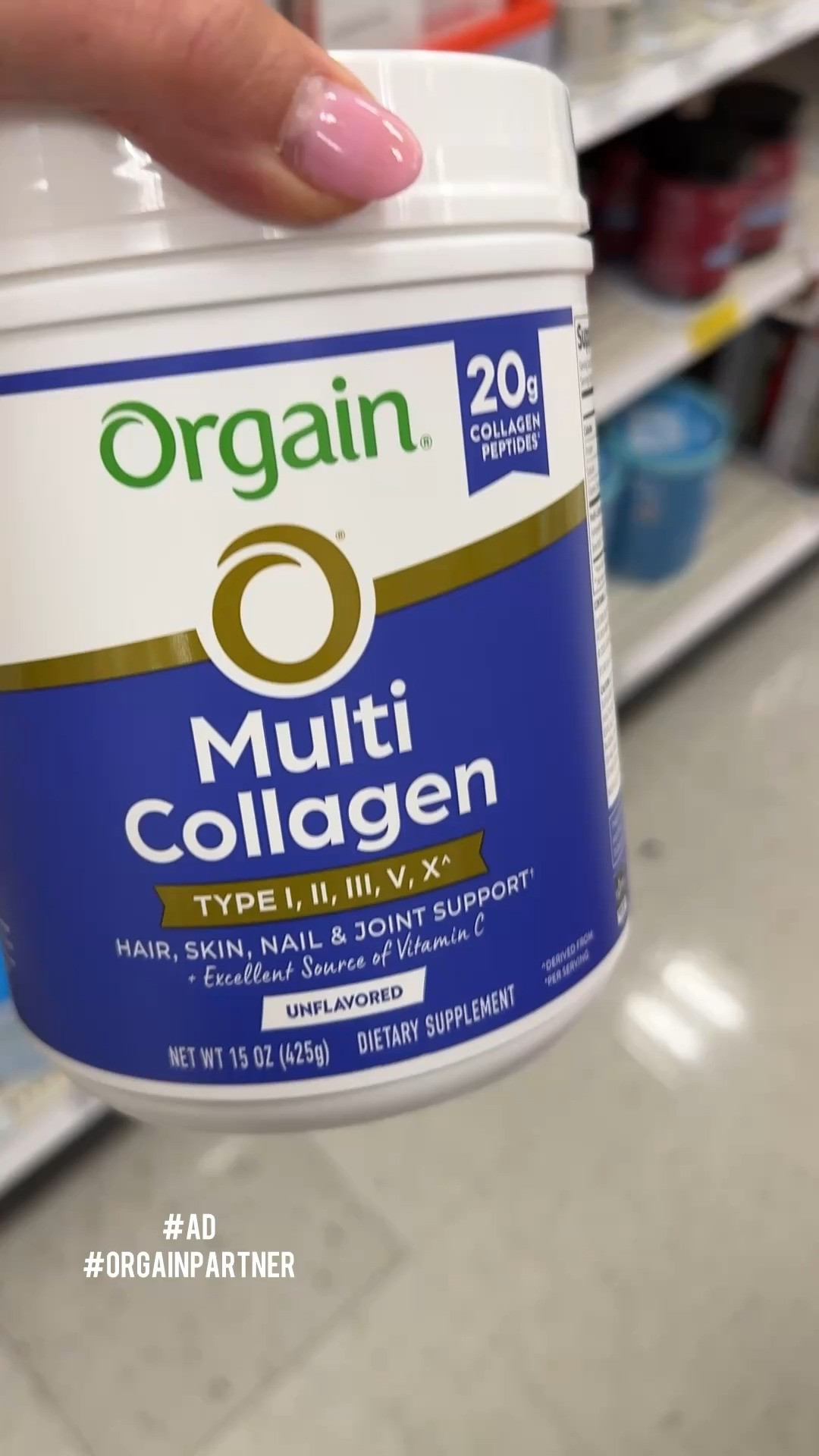 #AD Afternoon pick me up + daily collagen peptides! I look forward to this combo every afternoon. There are so many amazing benefits to adding Orgain Collagen Peptides to your daily routine. Some of them are: 
Orgain collagen contains 20g of collagen peptides
Made with high quality ingredients
Supports hair, nails and joints
No added sugar or artificial colors

Find Orgain Collagen Peptides at your local Target.

#targetpartner
#orgainpartner
#drinkorgain
@drinkorgain
@Target 
 

 #LTKmomlife #LTKActive #LTKOver40
