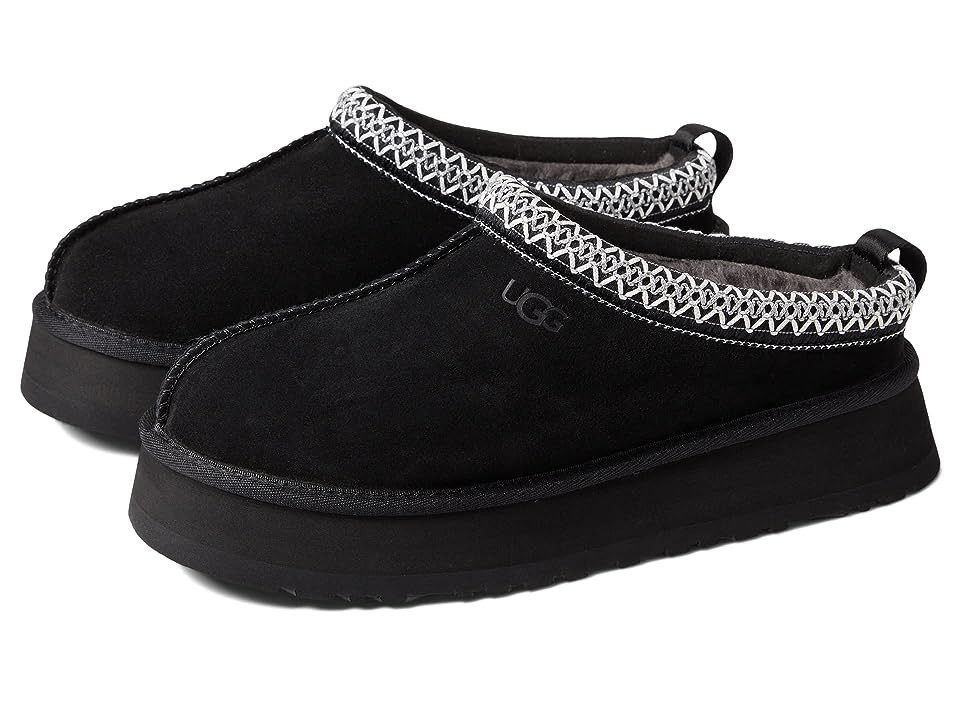 UGG Tazz Women's Shoes Black : 5 B - Medium, Suede | Zappos