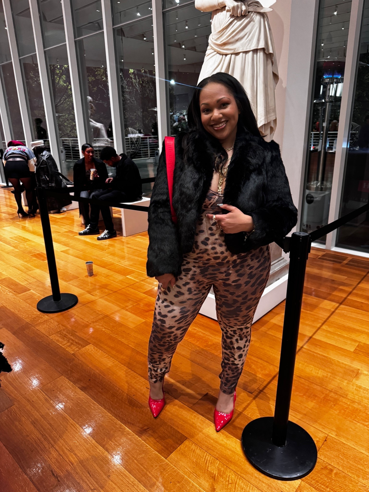 A night out on the town 💋

#girlsnightoutfit #sexy #jumpsuit #animalprint #fur #redheels #cheetahprint #midsizefashion

#LTKootd #LTKFindsUnder100 #LTKMidsize
