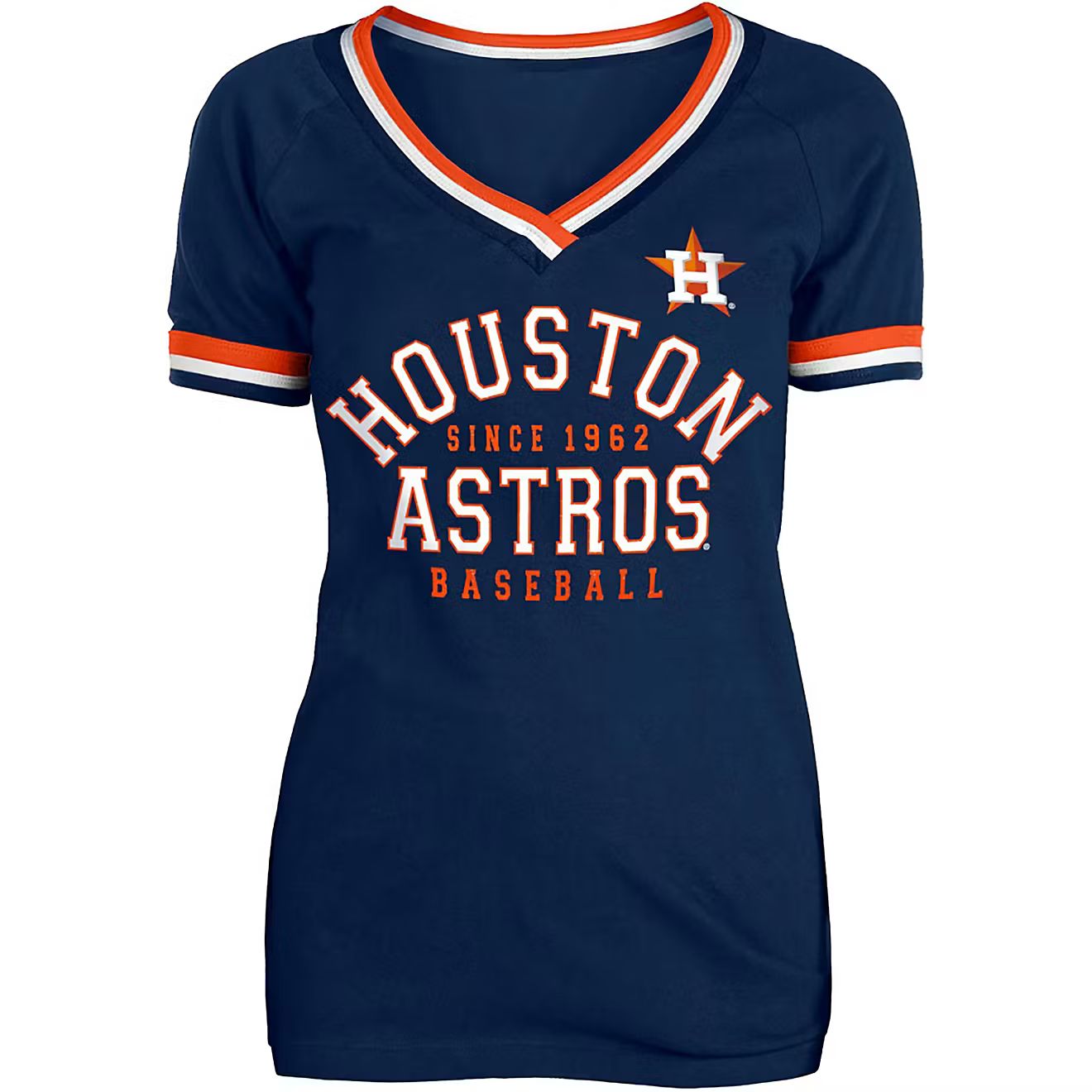 New Era Women’s Houston Astros Double Play Graphic T-shirt | Academy | Academy Sports + Outdoors