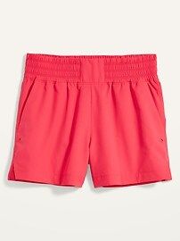 High-Waisted StretchTech Shorts for Women -- 4-inch inseam | Old Navy (US)