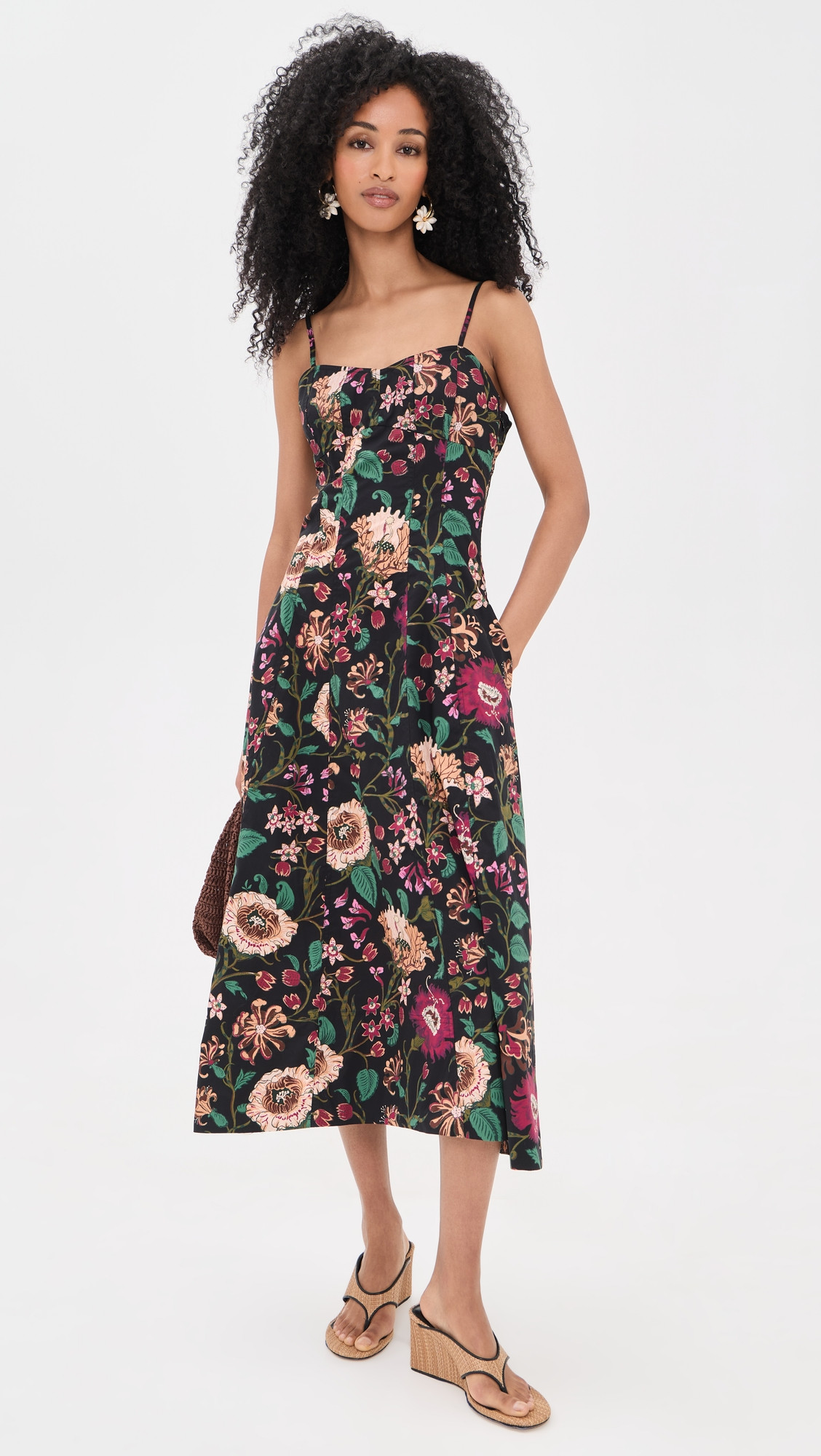Ulla Johnson Fiora Cotton Dress Dahlia 10 | Shopbop