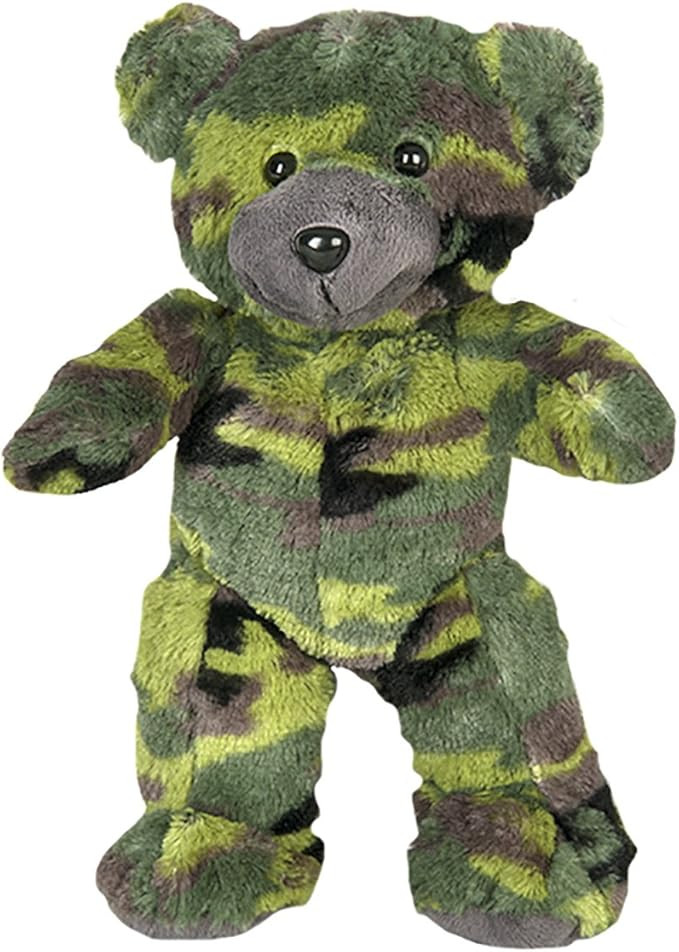Cuddly Soft 8 inch Stuffed Camo Teddy Bear - We Stuff 'em...You Love 'em! | Amazon (US)