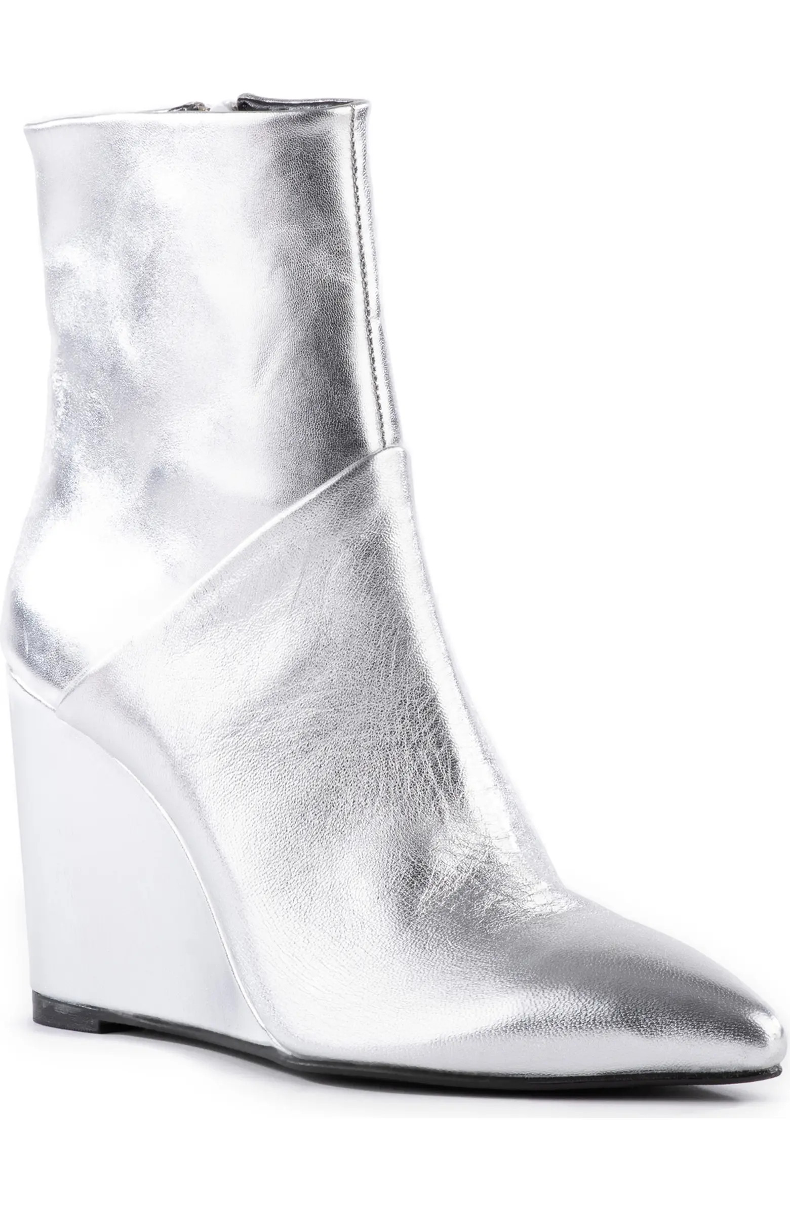 Only Girl Pointed Toe Wedge Bootie (Women) | Nordstrom