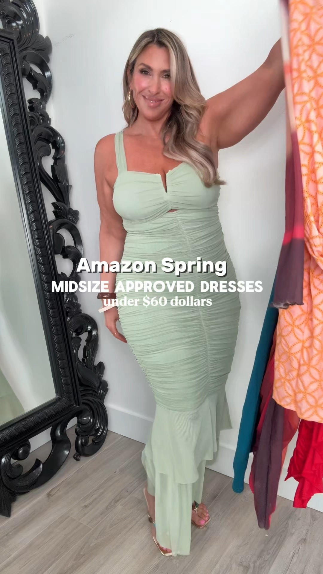 amazon spring dresses 

size L in all (very stretchy) 

Linked to other dresses I have and can recommend everything a size large

#LTKStyleTip #LTKMidsize

#LTKOver40 #LTKWedding #LTKMidsize