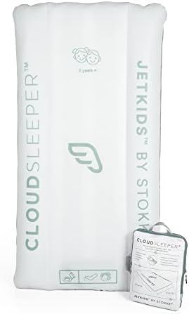 JetKids by Stokke CloudSleeper - Kids Inflatable Travel Bed - With Integrated Pump, Breathable Me... | Amazon (US)