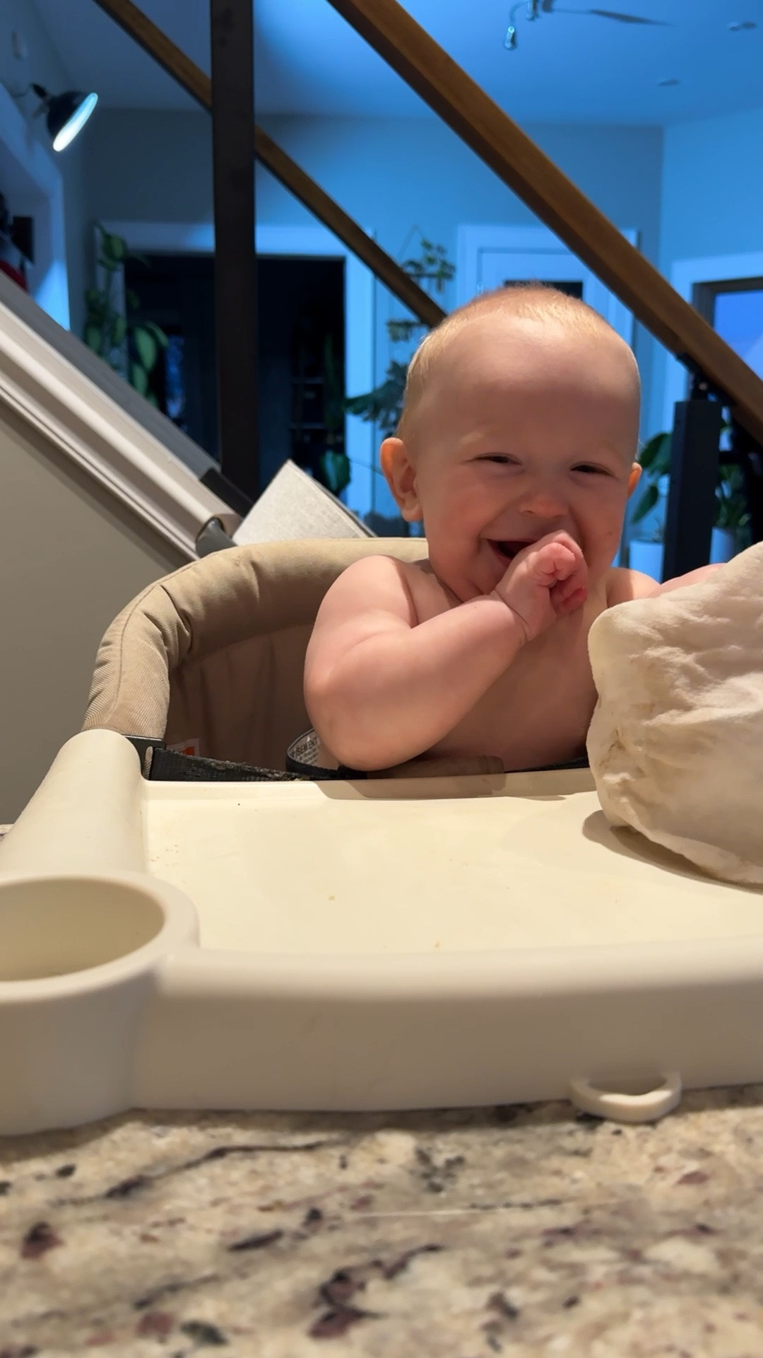 Who knew clean up would be so funny!! #babyboy #feedingbaby 

#LTKBaby