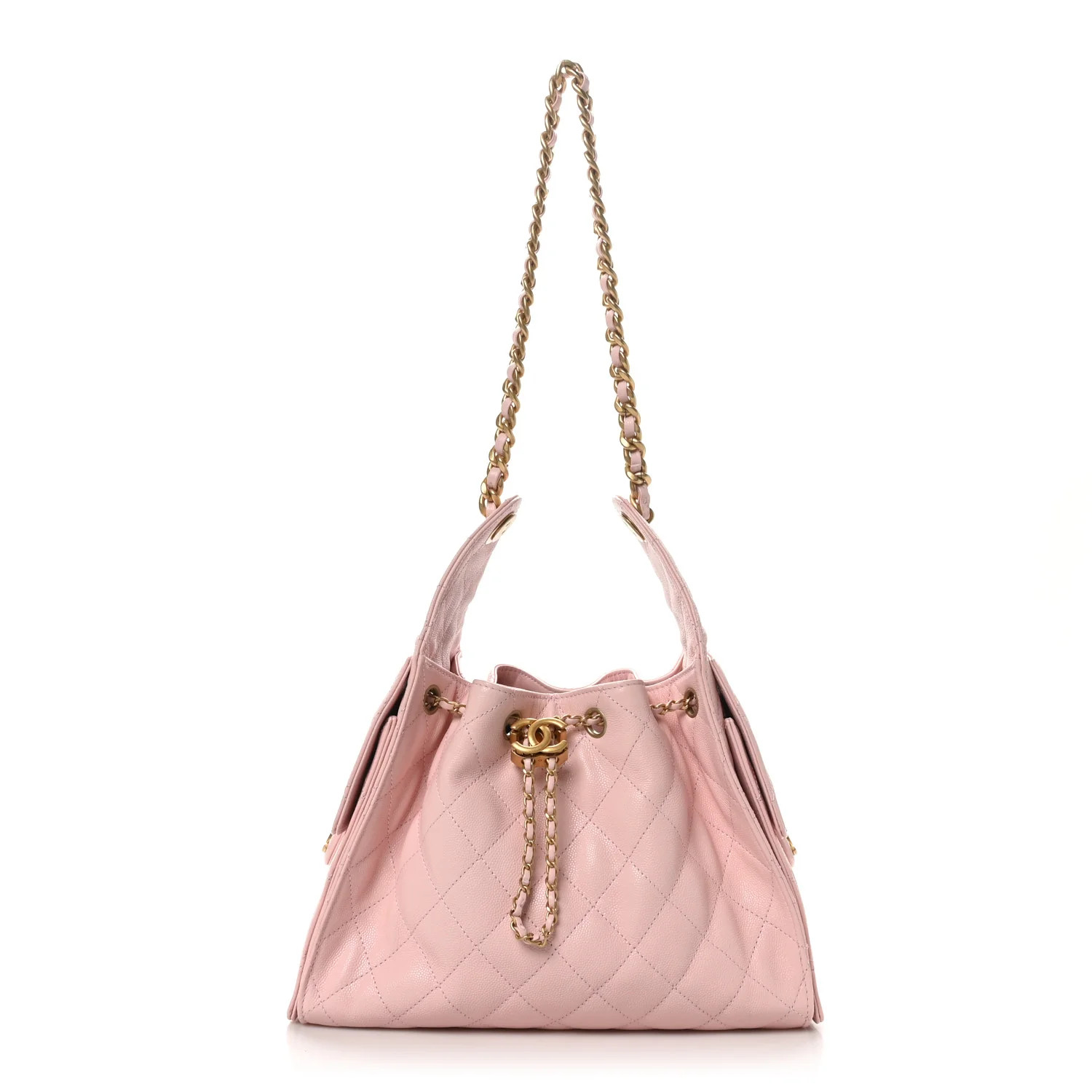 Caviar Quilted Small Chanel 25 Handbag Light Pink | FASHIONPHILE (US)