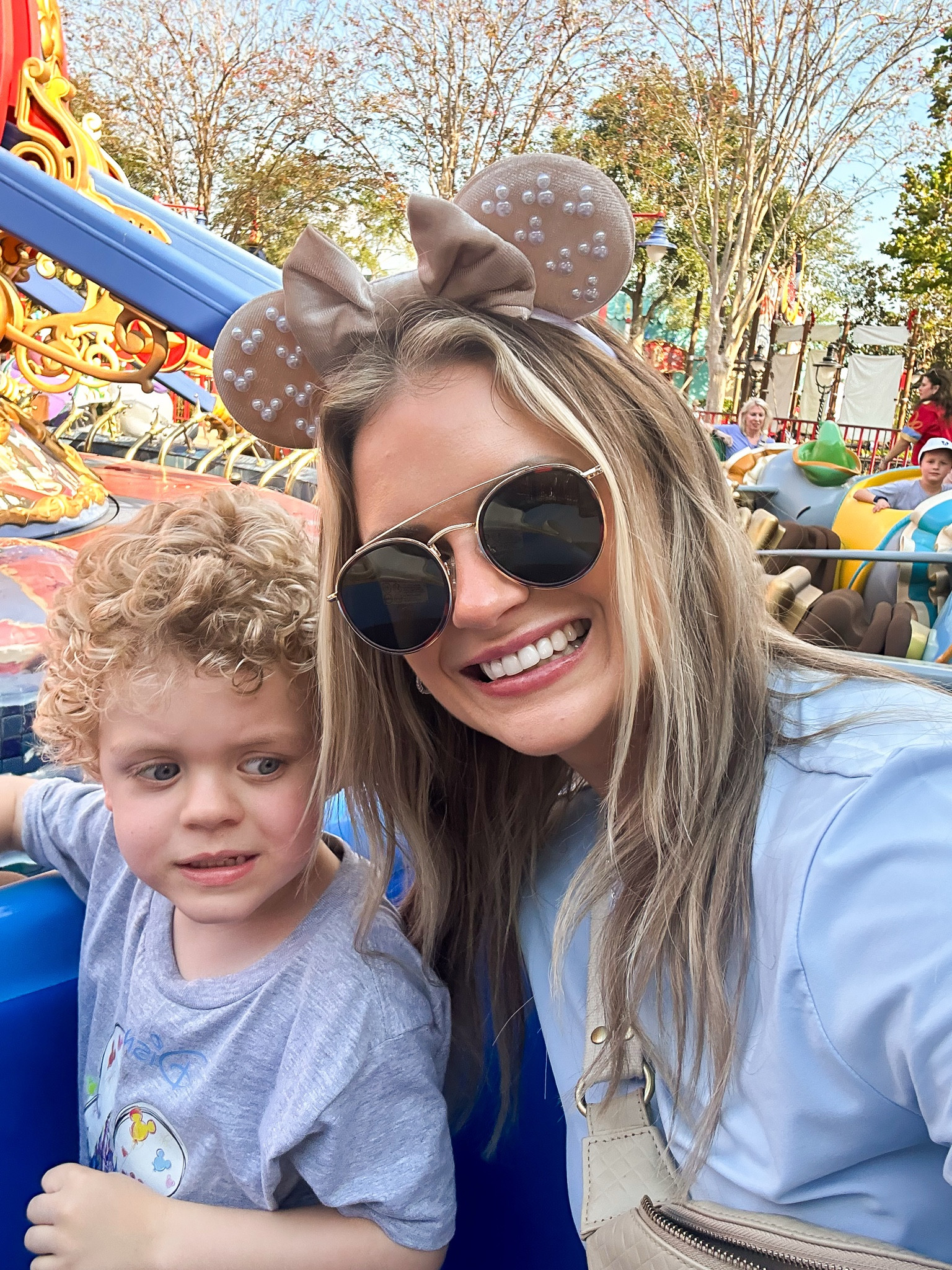 Magic kingdom Amazon Disney Minnie ears and Amazon sunglasses. Ear color is khaki