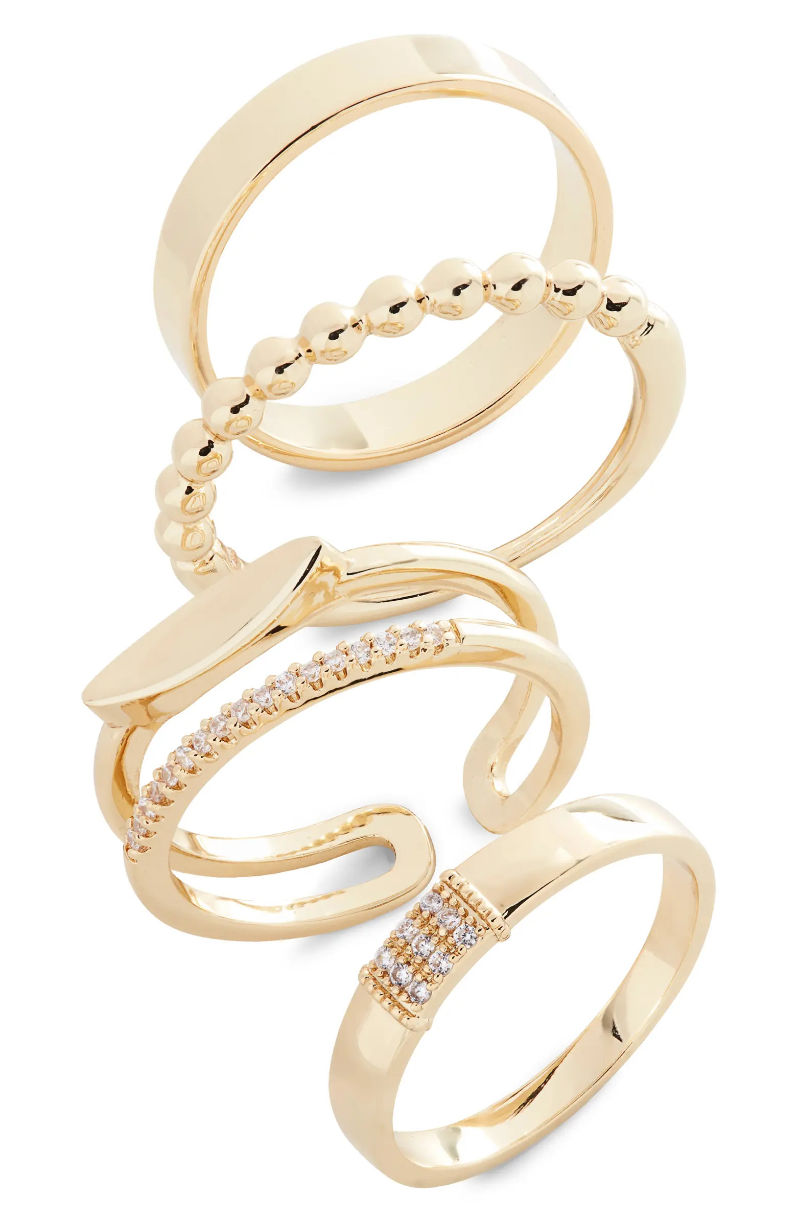 Nordstrom Set of 4 Stacking Rings | Nordstrom | Nordstrom