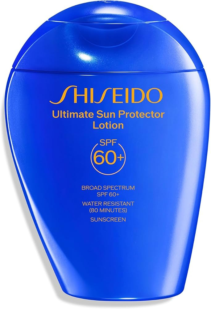 Shiseido Ultimate Sun Protector Lotion - Invisible Broad-Spectrum Sunscreen for Face & Body - Lig... | Amazon (US)
