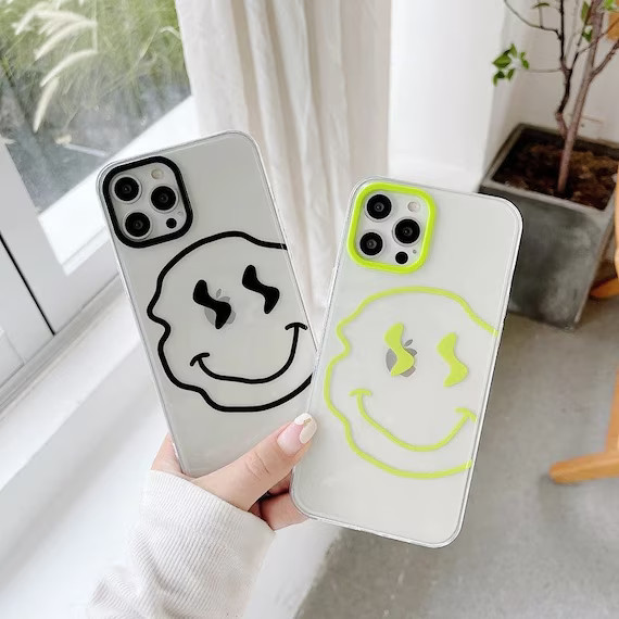 Distorted Smile Face Line Iphone 13 12 11 Pro Max Case Iphone - Etsy | Etsy (US)