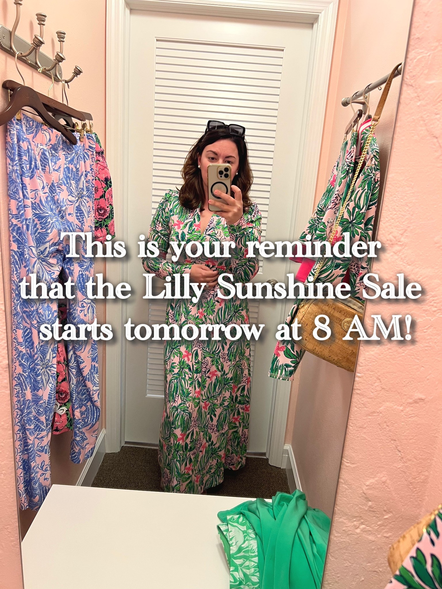 ☀️Don’t forget! The Lilly Pulitzer Sunshine Sale starts tomorrow at 8 AM! (It’s been in store, and now this is the online portion). 

Get there on time! If you’re heading south this winter, this is the ideal time to stock up. 

Things sell fast! Check your sizes tonight. I find that Lilly runs large and I always need to confirm what I wear! #lilly #lillysale #lillypulitzer #sunshinesale

#LTKSaleAlert