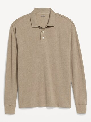 Moisture-Wicking Long-Sleeve Pro Polo Shirt for Men | Old Navy (US)